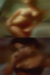 Nude woman the woods
