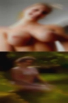 Skinny nude woman