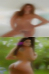 Naked girls driving playing